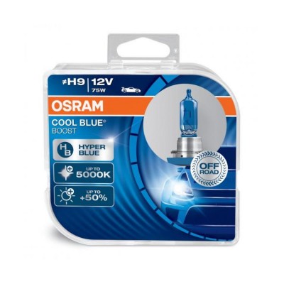 Набор галогеновых ламп Osram H9 Cool Blue Boost 62213CBB-HCB
